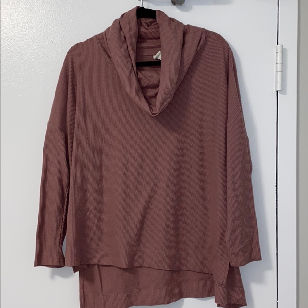 Oversized tunic sweater - pink!